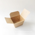 Disposable paper food box takeaway paper food container